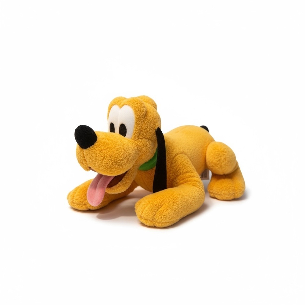 Disney Pluto Plush Toy Yellow and‎ Black - Picture 3 of 9